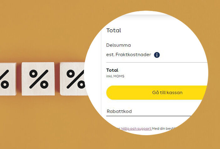 Lägga till rabattkod